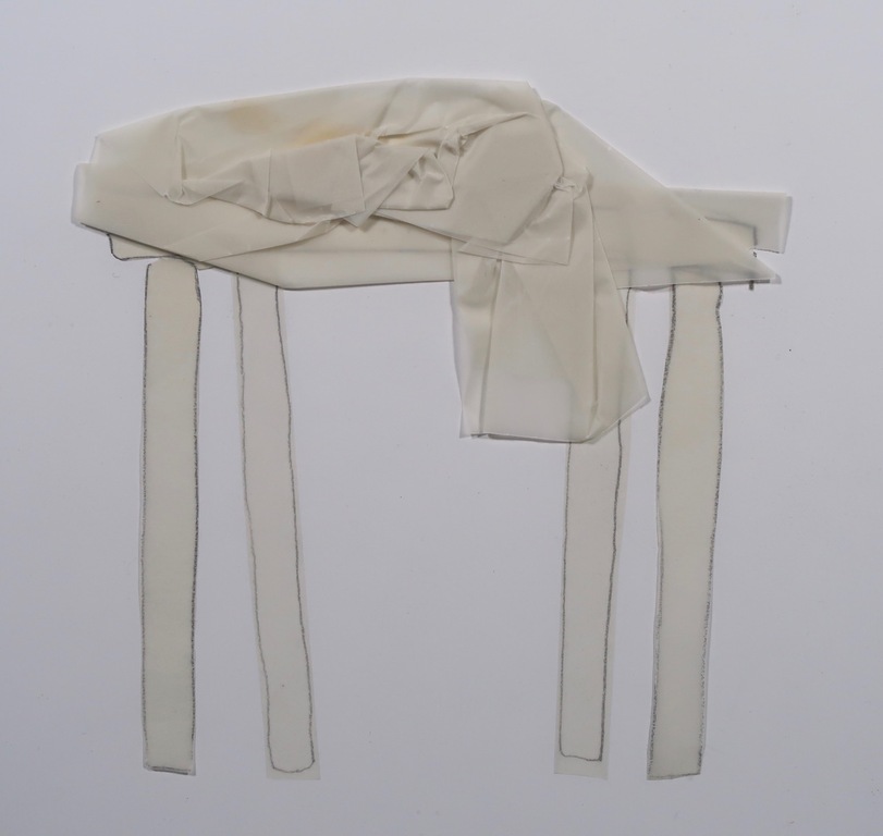 Wim Smits: Collage en potlood op papier, Ode to Man Ray - Ingelijst kopen? Bied vanaf 50!