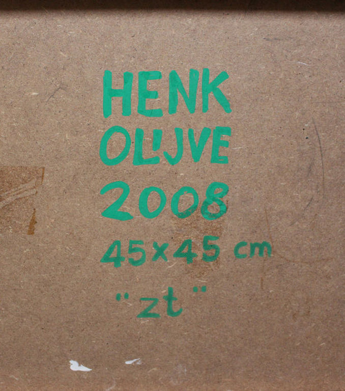 Henk Olijve, Olieverf op paneel - verso gesigneerd - 2008 kopen? Bied vanaf 150!