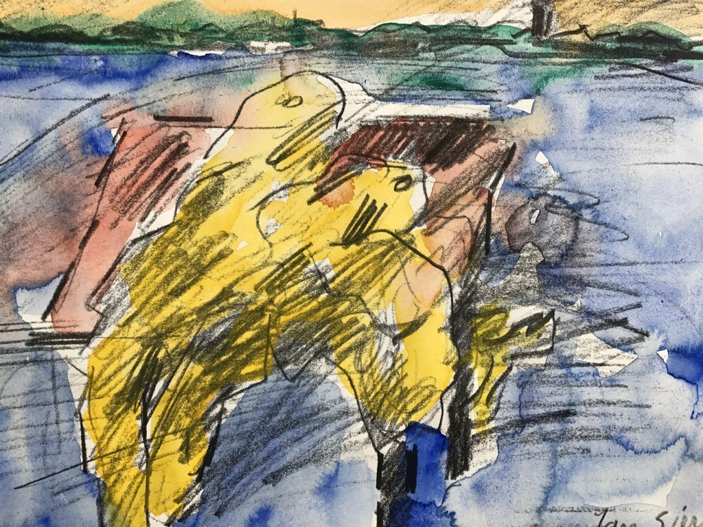 Jan Sierhuis ingekleurde litho 2015 kopen? Bied vanaf 1!