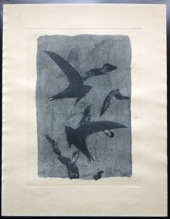 Georges Braque (1892-1963) - Roofets - 'Birds in Flight' kopen? Bied vanaf 1!