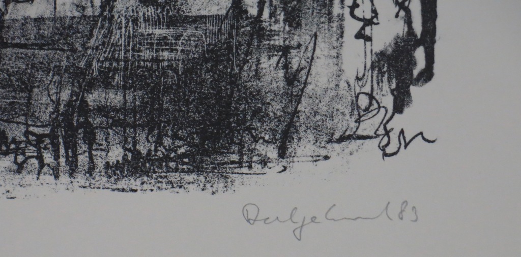 Dirkje Kuik: Litho, Achter de Dom kopen? Bied vanaf 50!