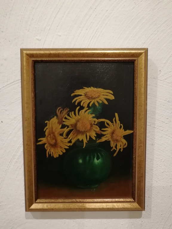 onbekend kunstenaar - olieverf op paneel - bloemen stilleven kopen? Bied vanaf 20!