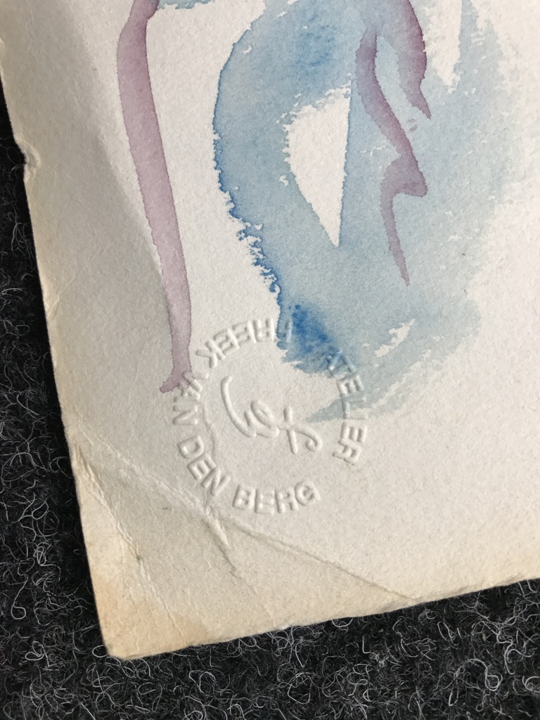 Freek van den Berg   Originele Aquarel   kopen? Bied vanaf 1!