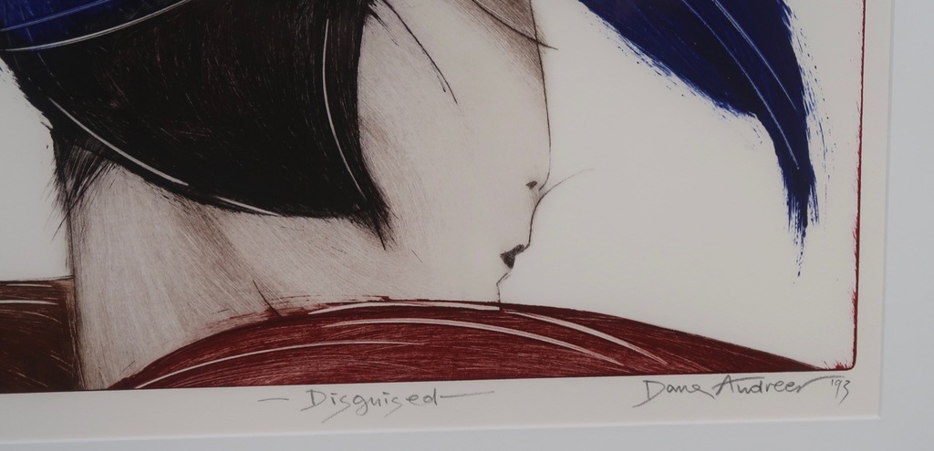 Dana Andreev: Ets, Disguised - Ingelijst kopen? Bied vanaf 50!