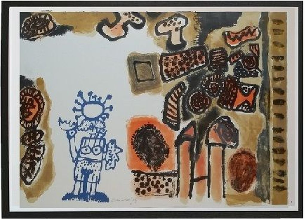 Corneille - Femmes de nuit et d'Aube - zeldzame vroege litho - 1967 - oplage 90 kopen? Bied vanaf 580!