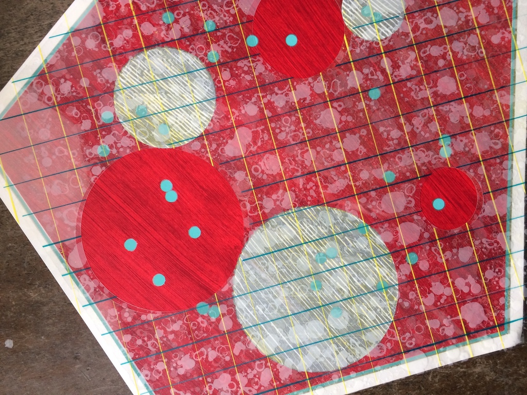 Steven Reyers - Steven Reyers, bijzonder zeefdruk met twee transparante vellen 13/100 kopen? Bied vanaf 1!