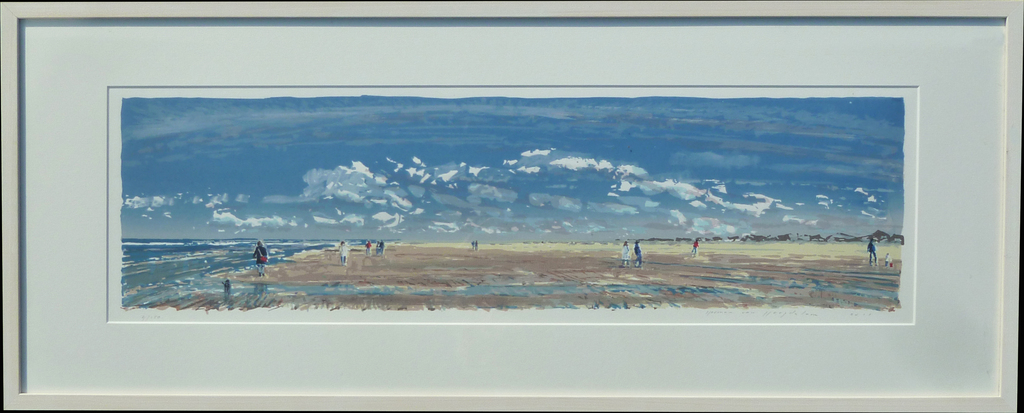 Herman van Hoogdalem Aquarel -Zeefdruk kopen? Bied vanaf 175!