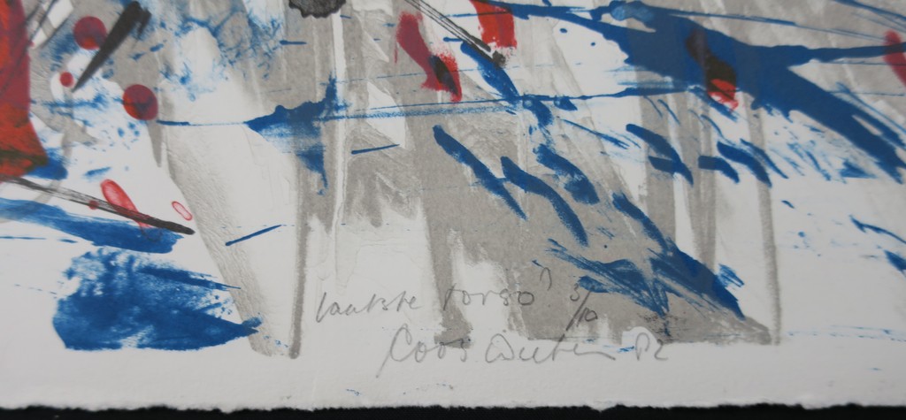 Coos Dieters: Litho, Laatste torso? kopen? Bied vanaf 35!