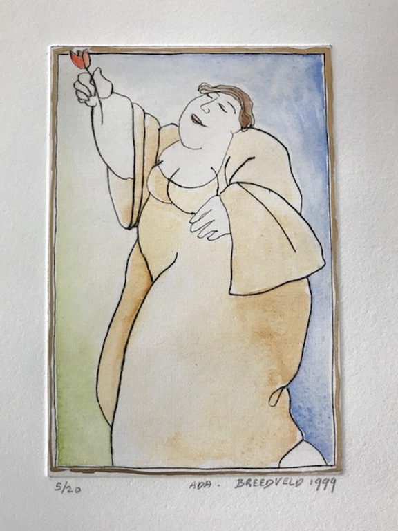 Ada Breedveld Zeefdruk uit 1999/ nr 5/20 stuks kopen? Bied vanaf 35!