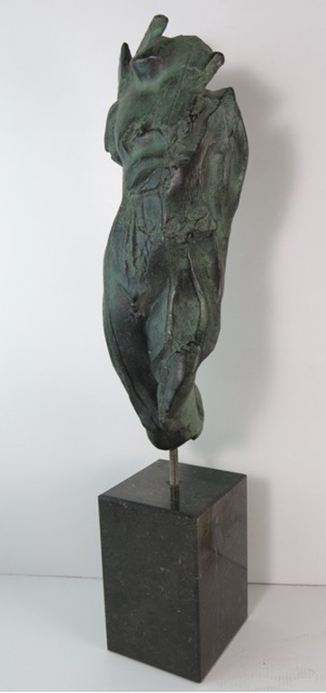 Onbekende kunstenaar: Brons, Mannelijk naakt verkocht voor € 250!