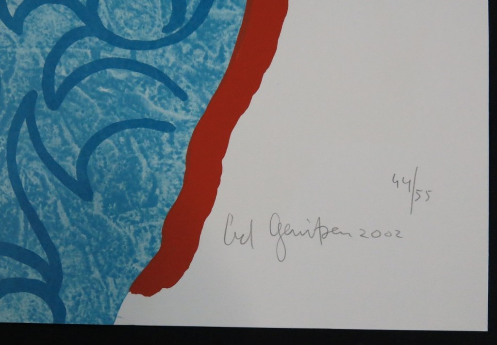 Ad Gerritsen: Zeefdruk, Slapende vrouw kopen? Bied vanaf 35!