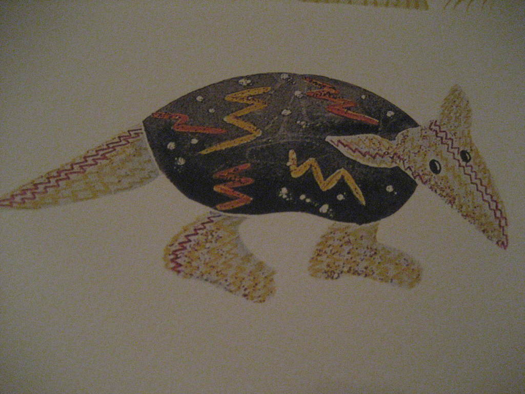 Irene Rezzonico Kleurenzeefdruk Armadillo kopen? Bied vanaf 10!