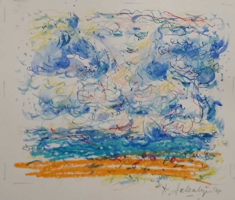 Kees Salentijn - Gouache op papier, Aphrodite kopen? Bied vanaf 110!