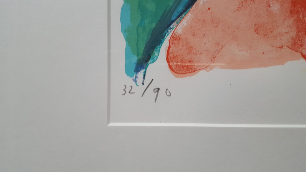 Anton Vrede (1953) - Zeefdruk 32/90, handgesigneerd (93x78) kopen? Bied vanaf 1!