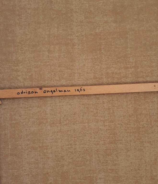 Adine Engelman (Adriaan, toen nog) zonder titel, 1963  130x100  kopen? Bied vanaf 300!