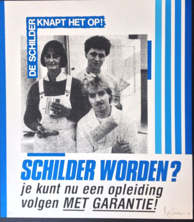 Rob Scholte zeefdruk Parool verkocht voor € 99!