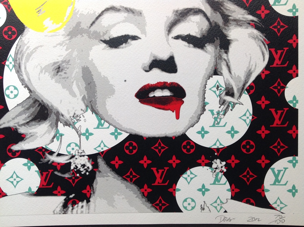 Death NYC, Graffiti Pop Art Print, Monroe LV Y kopen? Bied vanaf 1!