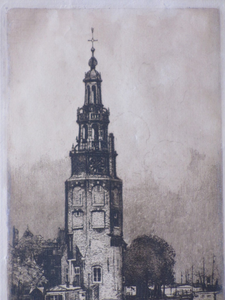 Johannes Josseaud, Montelbaanstoren Amsterdam, Ets kopen? Bied vanaf 1!