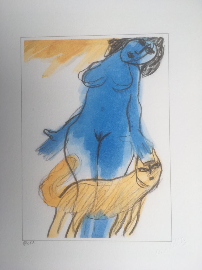 Corneille - Kleurenlitho - Zonder Titel kopen? Bied vanaf 1!