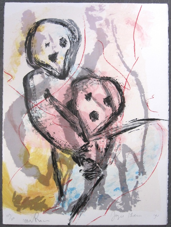 Marion en Joyce Bloem: Zeefdruk, ''Kembang Bunga'' kopen? Bied vanaf 25!