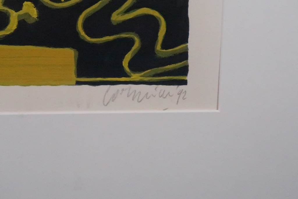 Corneille: Zeefdruk, Oiseau né du paysage II - Ingelijst kopen? Bied vanaf 120!