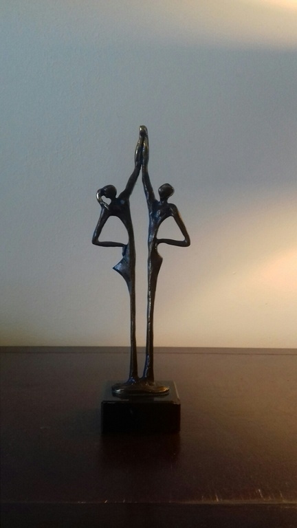 Bronzen sculptuur van dansend paar. kopen? Bied vanaf 20!