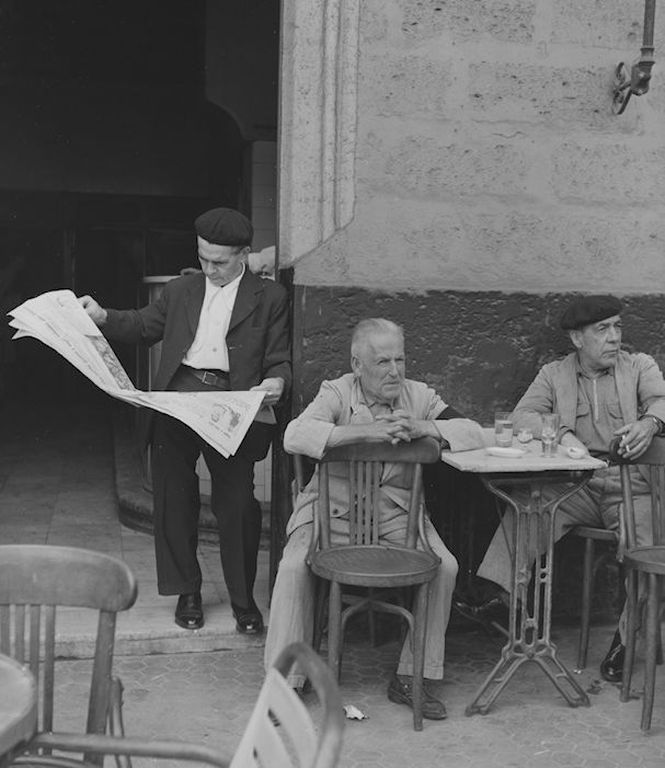 Kees Scherer - vintage gelatine zilver print op barietpapier - Spanje verkocht voor € 65!