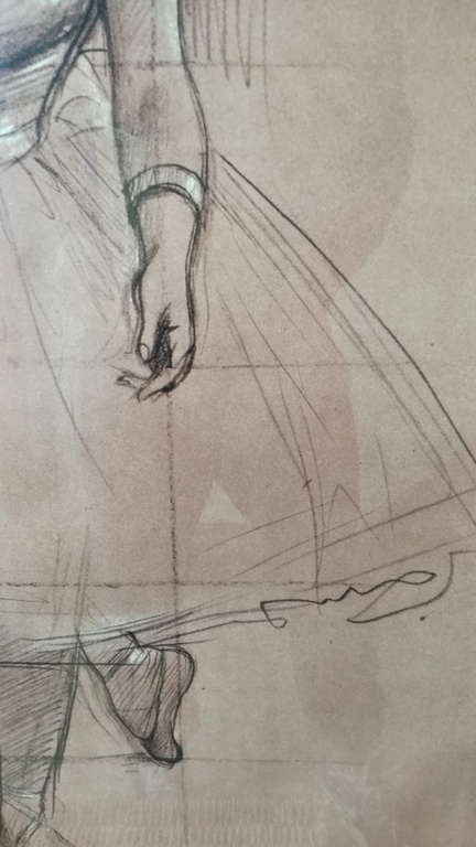 Degas Edgar, atelierdruk, Kledingontwerp, Balletdanseres kopen? Bied vanaf 1!