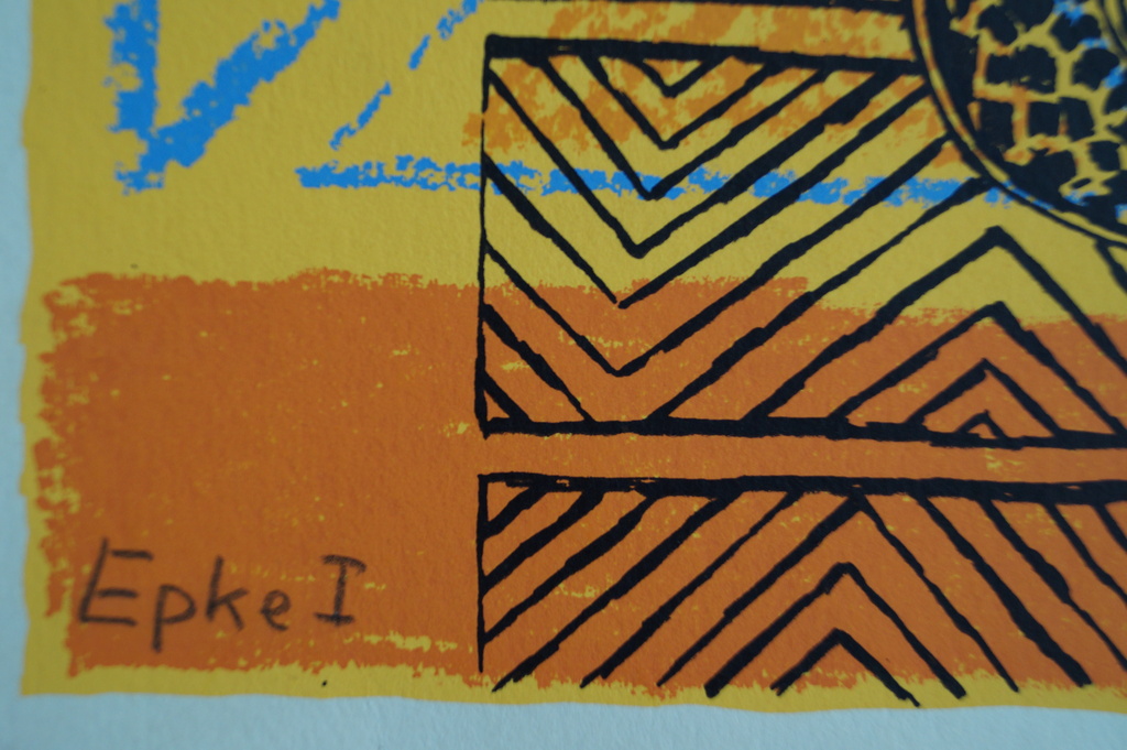 Milou Honig - Epke I - gesigneerde zeefdruk - oplage 24 ex. 1996 kopen? Bied vanaf 1!