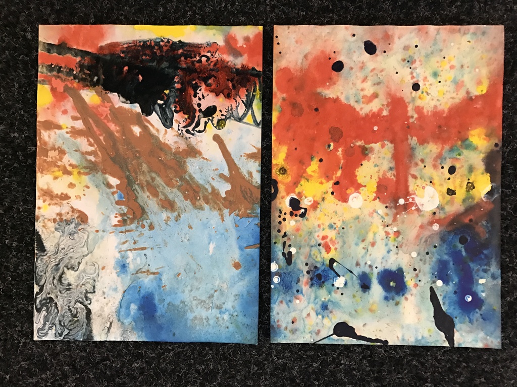 2 X THEO NIERMEIJER, Gemengde technieken/gouache op papier kopen? Bied vanaf 1!