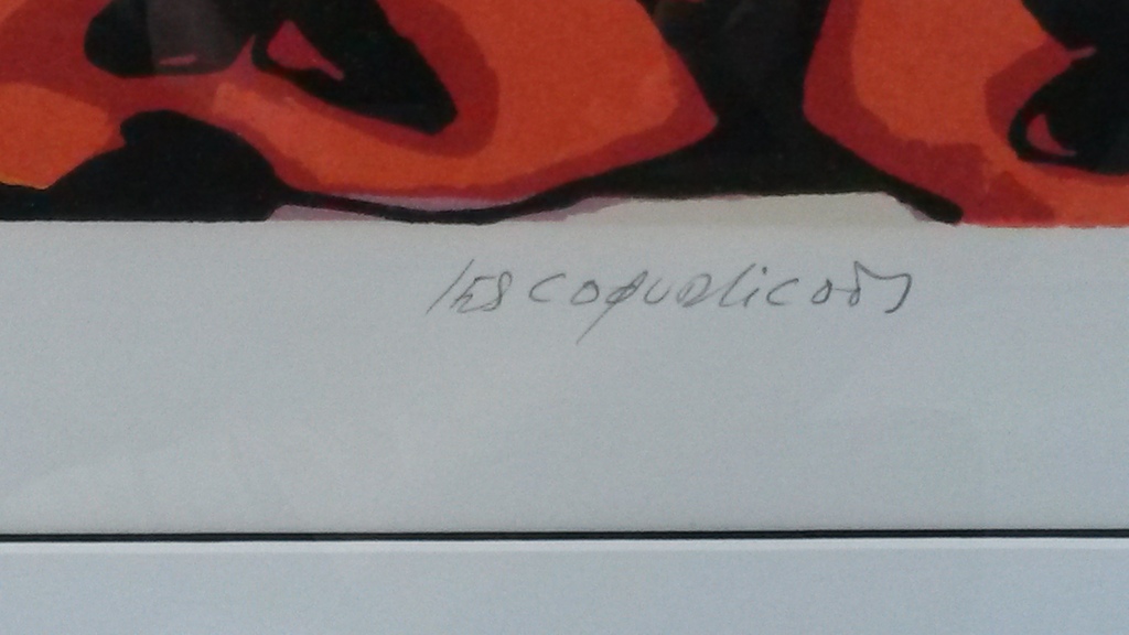 Fon Klement, Les Coquelicots boarddruk kopen? Bied vanaf 225!