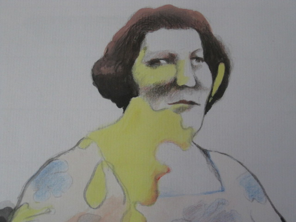 Anton Martineau (1926-) vroege aquarel "vrouw in geel" gesigneerd  kopen? Bied vanaf 1!