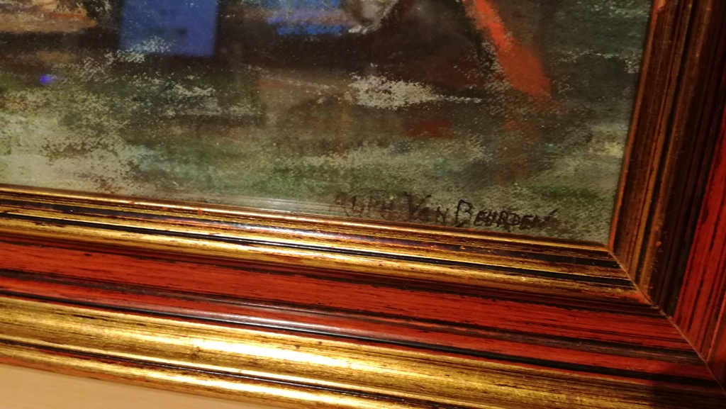 Onbekende kunstenaar, Pastel, Marine kopen? Bied vanaf 1!