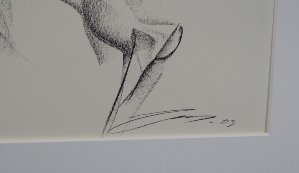 Tjavdar Iliev: Krijttekening, Figuur te paard kopen? Bied vanaf 35!