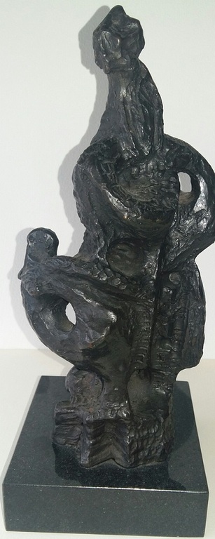 Brons, abstracte figuratie. Klaas Boonstra 1905-1999 kopen? Bied vanaf 175!