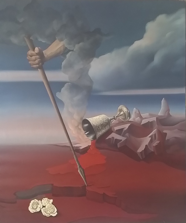 Ada Breedveld - Olieverf op doek - sur-realisme  kopen? Bied vanaf 1050!