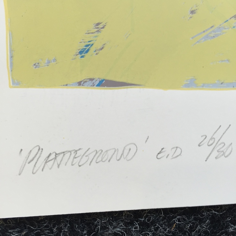6 x Rob Leenders Zeefdruk 1989 Plattegrond E.D. kopen? Bied vanaf 1!