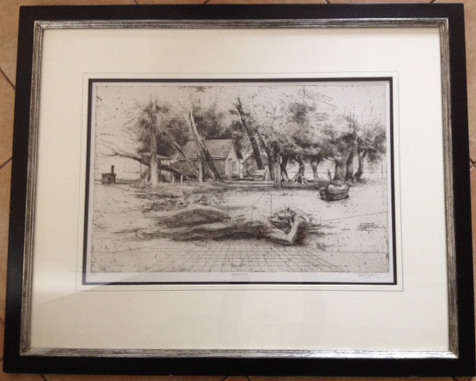 Trevor Southey, Lithografie,Boatman kopen? Bied vanaf 800!