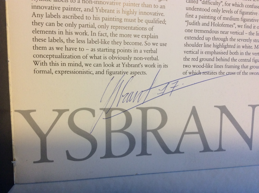 Ysbrand van Wijngaarden - hand gesigneerde catalogus, 1980 kopen? Bied vanaf 1!