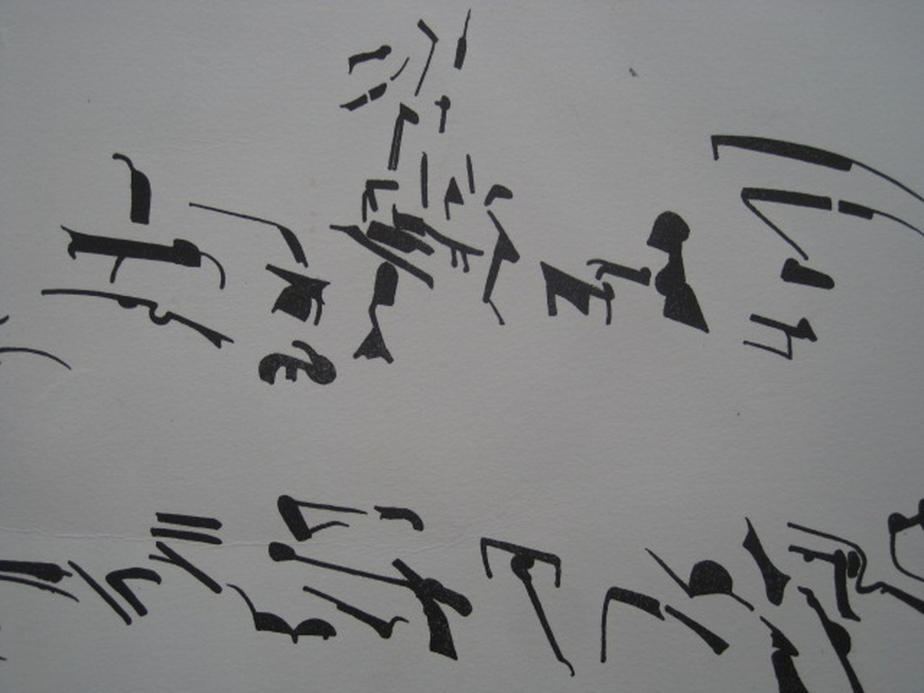 alleskunner Henri Plaat (1936-) grote litho  kopen? Bied vanaf 1!