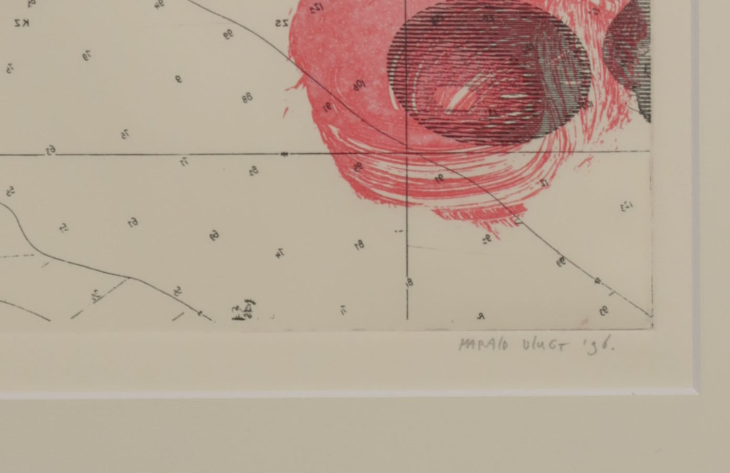 Harald Vlugt: Ets, Pick up his pieces - Ingelijst kopen? Bied vanaf 1!