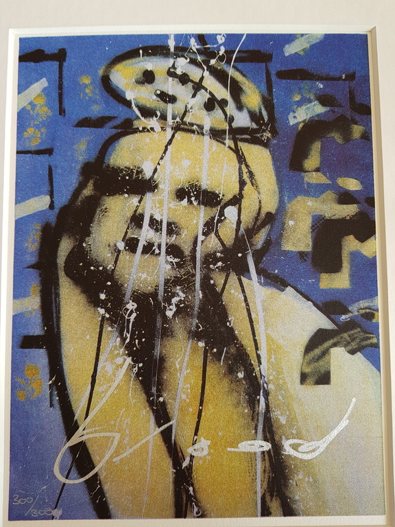 Herman Brood - Douche - gesigneerde zeefdruk - 300 ex. verkocht voor € 62!