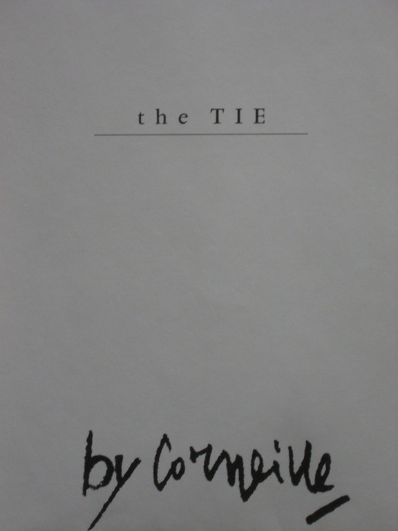 Corneille: 'The Tie' - in de druk gesigneerde lithografie in originele map 1991 kopen? Bied vanaf 39!