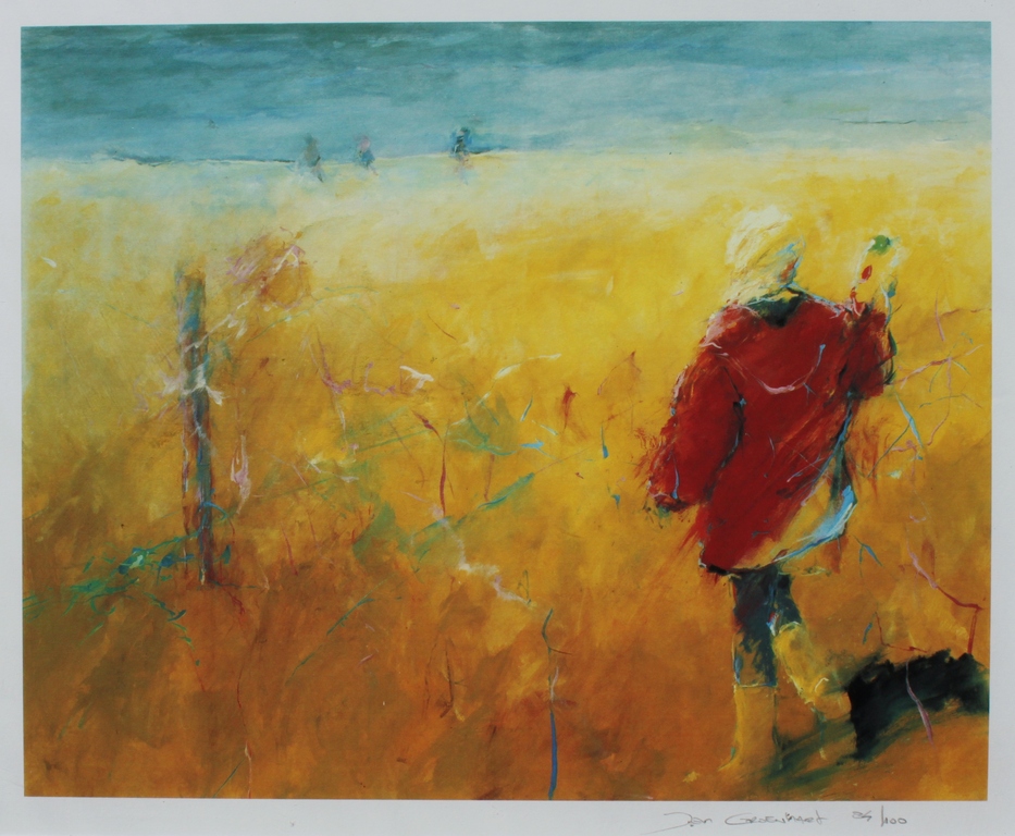 Jan Groenhart: Glicee, Zonder Titel verkocht voor € 35!