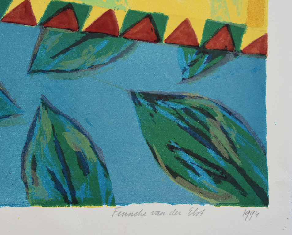 Fenneke van der Elst - Fenneke van der Elst # HUIS MET TAFELLAKEN I #oplage 12, genummerd/gesigneerd kopen? Bied vanaf 35!