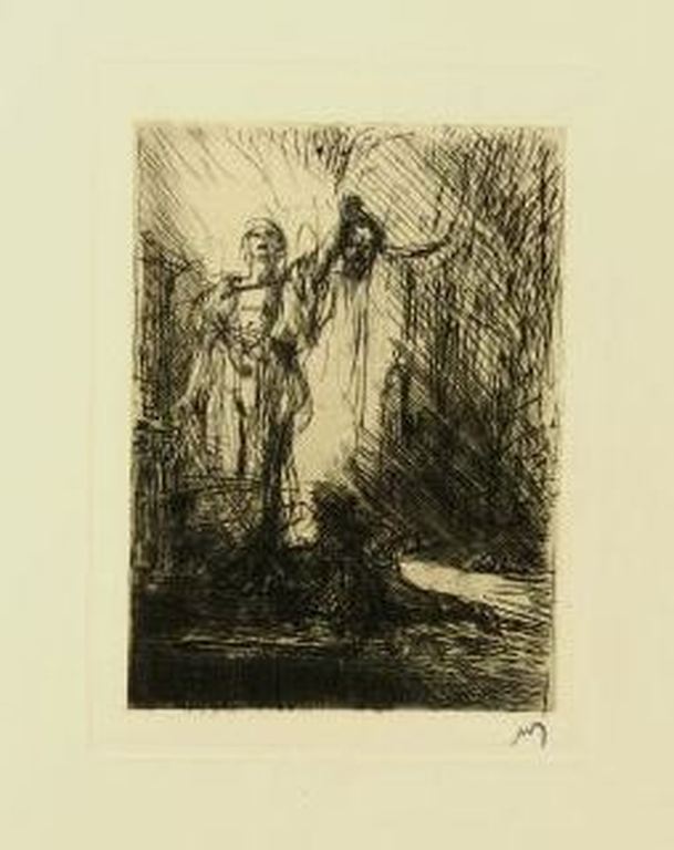 Marius Bauer: Ets, David en Goliath verkocht voor € 40!