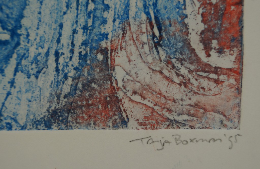 Tanja Boxman - gesigneerde ets - La Femme - 1995 kopen? Bied vanaf 10!