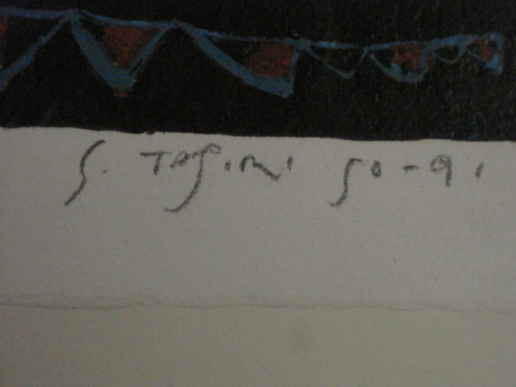 Shinkichi Tajiri 1923-2009 Litho nr 28 van 200 "st Joris en de draak" ZELDZAAM! kopen? Bied vanaf 1!