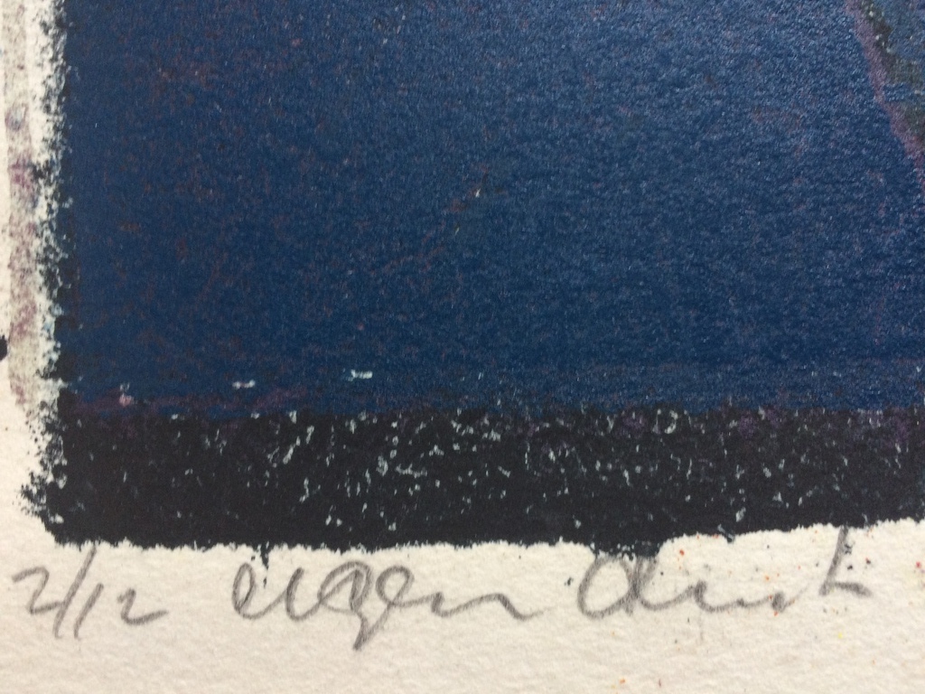 Jan Bezemer, linosnede Windhonden''  Eigen druk 2/12 kopen? Bied vanaf 49!