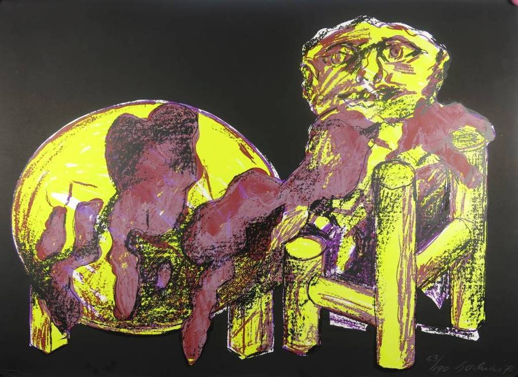 Jan Sierhuis: Zeefdruk, 'n Vreemde jongen verkocht voor € 100!